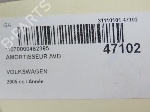 Used Right front shock absorber VW TRANSPORTER T5 Bus (7HB, 7HJ, 7EB, 7EJ) 1.9 TDI (105 hp) 28829780