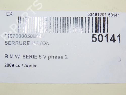 Tailgate lock BMW 5 (E60) 525 d | BP28969237C101 