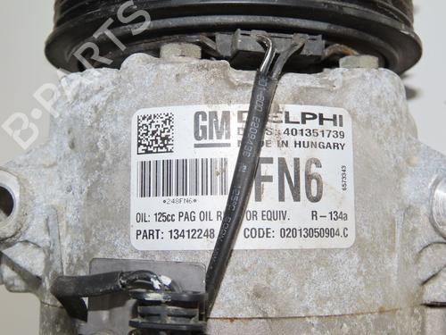 Used AC compressor AC compressor OPEL ASTRA J (P10) 1.7 CDTI (68) (131 hp) 32657935 32657935