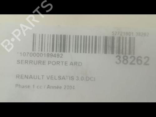 Used Rear right lock RENAULT VEL SATIS (BJ0_) 3.0 dCi (BJ0J, BJ0N) (177 hp) 23177005