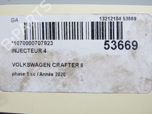 Injektor für VW CRAFTER Van (SY_, SX_) 2.0 TDI FWD (SYB, SYC, SYD) (177 hp) 31912100