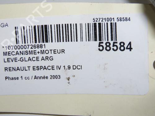 Rear left window mechanism RENAULT ESPACE IV (JK0/1_) 1.9 dCi (JK0U) | BP32872981C24  - Image 5
