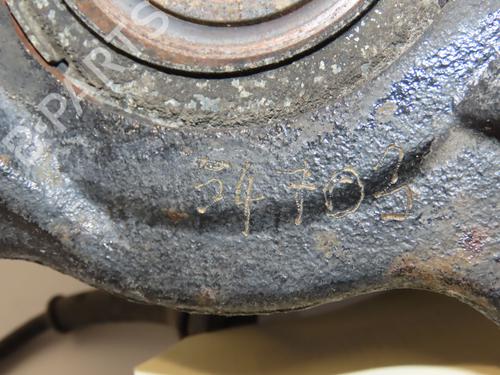 Left front steering knuckle RENAULT ESPACE IV (JK0/1_) 3.0 dCi (JK0J, JK0V) | BP28801596M25 