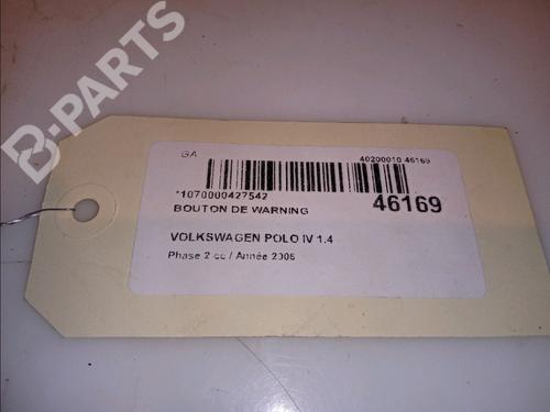 Warning switch VW POLO (9N_, 9A_) 1.4 TDI | BP12136366I22 