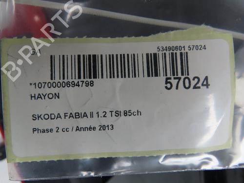 Used Tailgate SKODA FABIA II (542) 1.2 TSI (86 hp) 32129684
