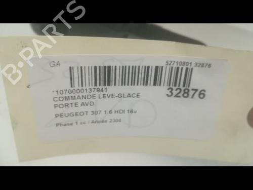 Used Switch PEUGEOT 307 (3A/C) 1.6 HDi 110 (109 hp) 9599541