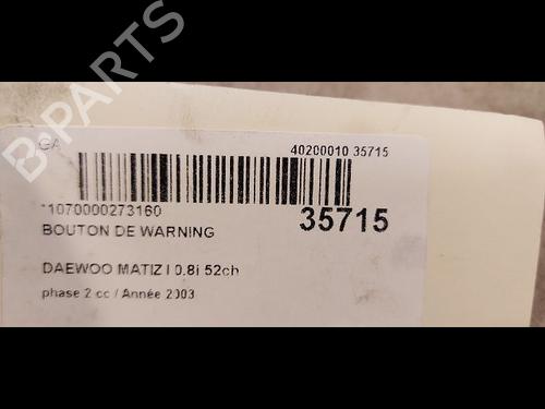 warning-switch-daewoo-matiz-m100-m150-1998-23174214 main image