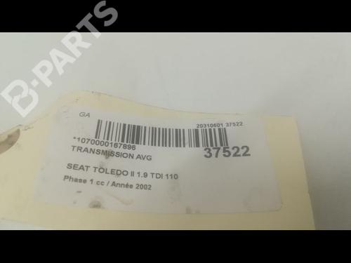 Left front driveshaft SEAT TOLEDO II (1M2) 1.9 TDI | BP9601833M38 