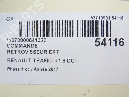 Used Mirror switch Mirror switch RENAULT TRAFIC III Van (FG_) 1.6 dCi 125 (FGMH) (125 hp) 28968438 28968438