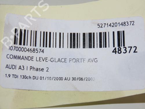 Left front window switch AUDI A3 (8L1) 1.9 TDI | BP18058512I27 