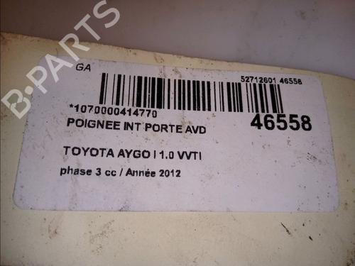 Used Front right interior door handle TOYOTA AYGO (_B1_) 1.0 (KGB10_, KGB10R) (68 hp) 11820857