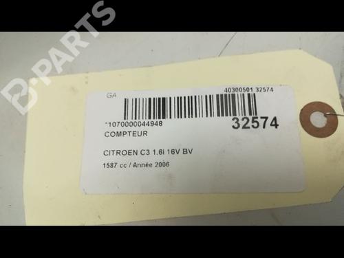 Instrument cluster CITROËN C3 I (FC_, FN_) 1.6 16V | BP9593558C47 