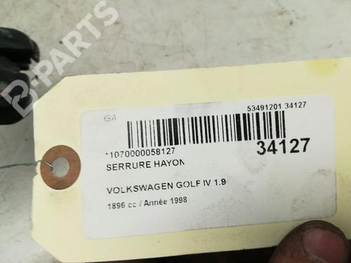 Tailgate lock VW GOLF IV (1J1) 1.9 TDI | BP9594735C101 