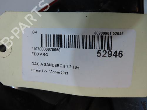 left-taillight-dacia-sandero-ii-2012-33770479 main image