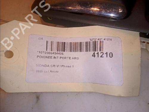 Used Rear left interior door handle Rear left interior door handle HONDA CR-V I (RD) 2.0 16V 4WD (RD1, RD3) (147 hp) 14951673 14951673