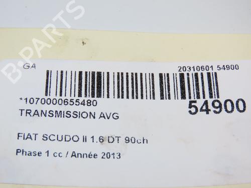 Left front driveshaft FIAT SCUDO Van (270_, 272_) 1.6 D Multijet | BP29195969M38