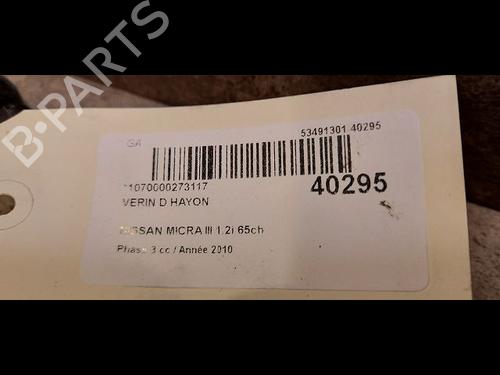 Tailgate lift support NISSAN MICRA III (K12) 1.2 16V | BP14879929C138 