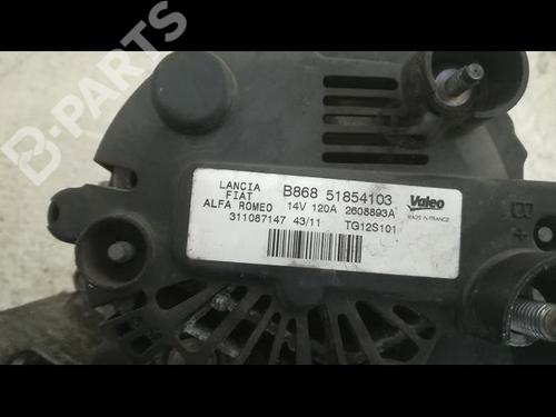 Alternator FIAT PUNTO EVO (199_) 1.3 D Multijet (199AXC1A, 199BXC1A, 199AXT1A, 199BXT1A) | BP9607600M7 