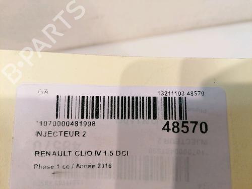 injector-renault-clio-iv-bh_-15-dci-75-166000121r-2012-2013-2014-2015-2016-2017-2018-2019-2020-2021-15722769 main image