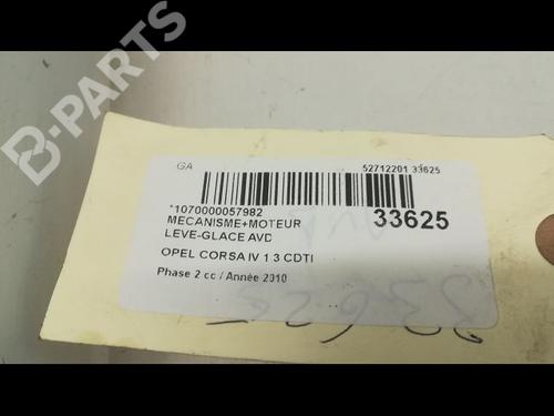 Front right window mechanism OPEL CORSA D (S07) 1.3 CDTI (L08, L68) | BP9596702C23 