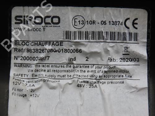 Heater matrix box CITROËN AMI (9A_) Electric (9AZ2CA) | BP36493577M61 - Image 7