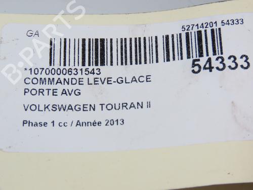 Used Left front window switch VW TOURAN (1T3) 2.0 TDI (140 hp) 28968897