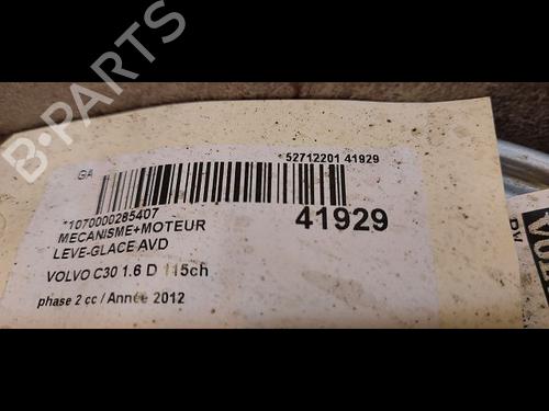 Used Front right window mechanism VOLVO C30 (533) D2 (115 hp) 9614834