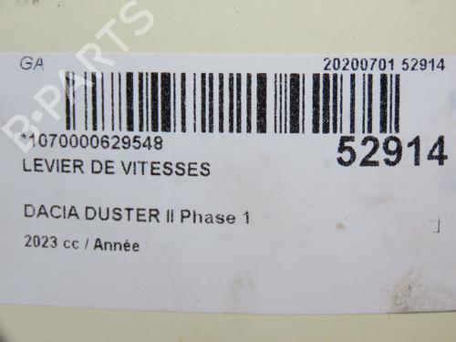 Gear lever DACIA DUSTER (HM_) 1.3 TCe 150 (HMM3) | BP28829487M90 