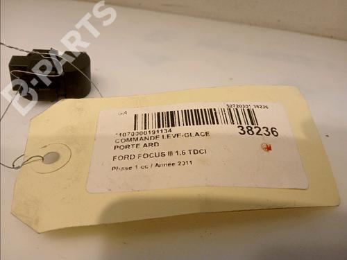 Right rear window switch FORD FOCUS III 1.6 TDCi | BP11343209I28 