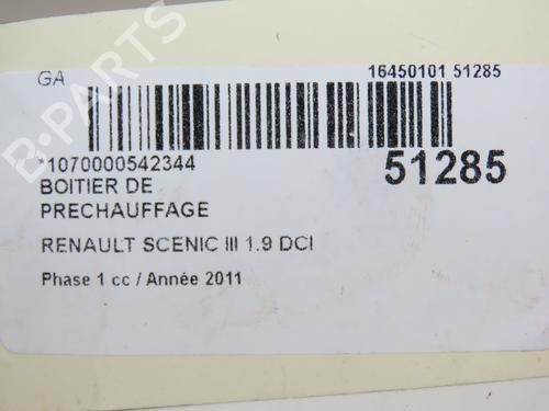 Used Electronic module RENAULT SCÉNIC III (JZ0/1_) 1.9 dCi (JZ0J, JZ1J, JZ1K, JZ1S) (131 hp) 28828945