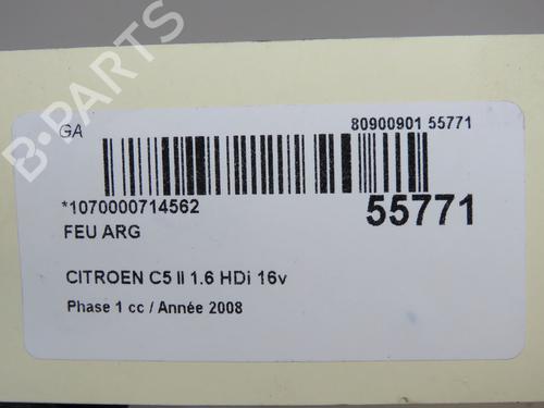 Left taillight CITROËN C5 III (RD_) 1.6 HDi 110 (RD9HZC) | BP36657779C34 - Image 2