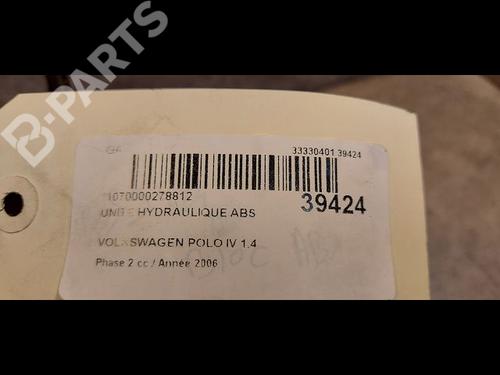 ABS pump VW POLO (9N_, 9A_) 1.4 TDI | BP9613830M43 