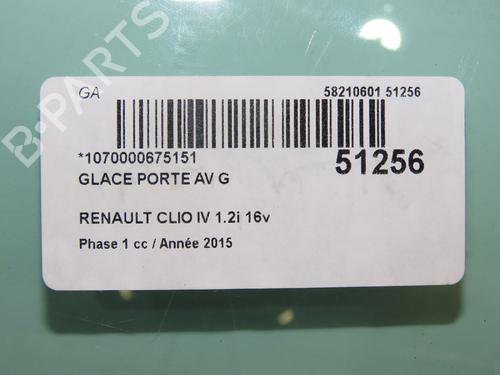 Front left door window RENAULT CLIO IV (BH_) 1.2 16V | BP29901918C18 