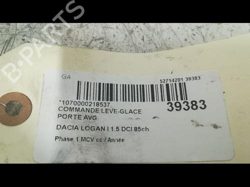 Left front window switch DACIA LOGAN MCV (KS_) 1.5 dCi (KS0W) | BP9606326I27 - Image 3