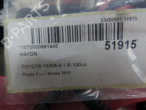 Used Tailgate TOYOTA YARIS (_P13_) 1.5 Hybrid (NHP130_) (101 hp) 31121038