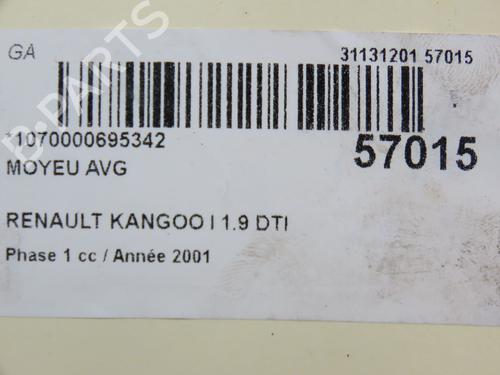 Used Right front steering knuckle RENAULT KANGOO (KC0/1_) 1.9 dTi (KC0U) (80 hp) 31155098