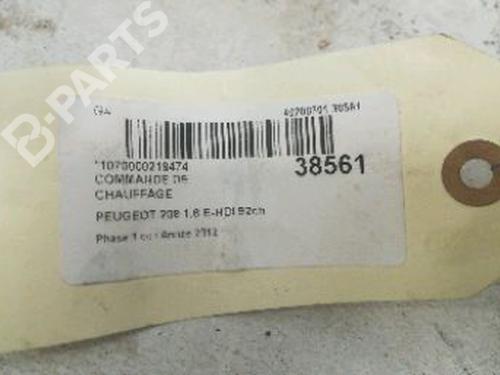 Climate control PEUGEOT 208 I (CA_, CC_) 1.6 HDi | BP9606299I5 