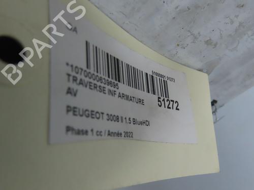 Front bumper reinforcement PEUGEOT 3008 II SUV (MC_, MR_, MJ_, M4_) 1.5 BlueHDi 130 | BP28968407C109 