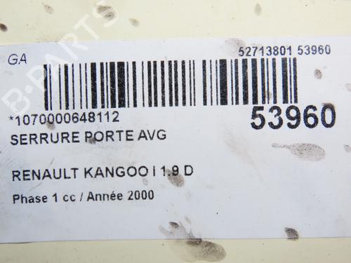 Used Front left lock RENAULT KANGOO Express (FC0/1_) 1.9 D (FC0J) (65 hp) 30978873