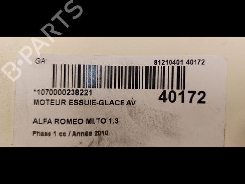 Front wiper motor ALFA ROMEO MITO (955_) 1.3 MultiJet (955AXP1A, 955AYC1A) | BP9608449M29