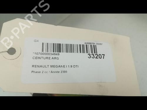 Used Rear left belt tensioner Rear left belt tensioner RENAULT MEGANE I Grandtour (KA0/1_) 1.9 dTi (KA0N) (98 hp) 23175130 23175130
