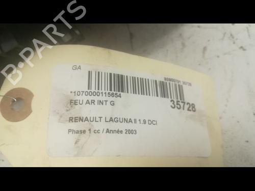 Used Left tailgate light Left tailgate light 9598069 9598069