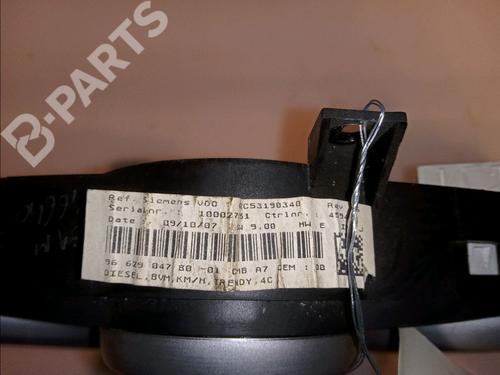 Instrument cluster PEUGEOT 207 (WA_, WC_) 1.4 HDi | BP11746977C47 