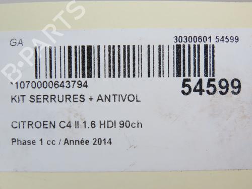 Electronic module CITROËN C4 II (NC_) 1.6 HDi 90 | BP28967458M83