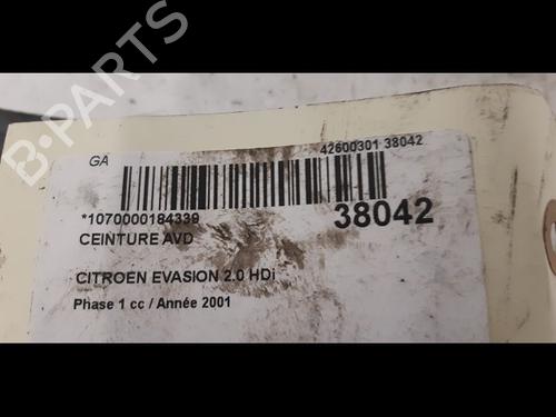 Front right belt tensioner CITROËN EVASION MPV (22, U6) 2.0 HDI 16V | BP23175064C88 