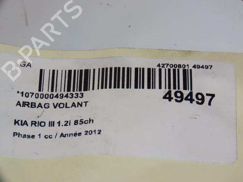 Used Driver airbag KIA RIO III (UB) 1.25 CVVT (86 hp) 23175249