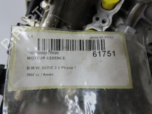 Used Engine Engine BMW 3 Coupe (E92) 320 i (170 hp) 40554205 40554205