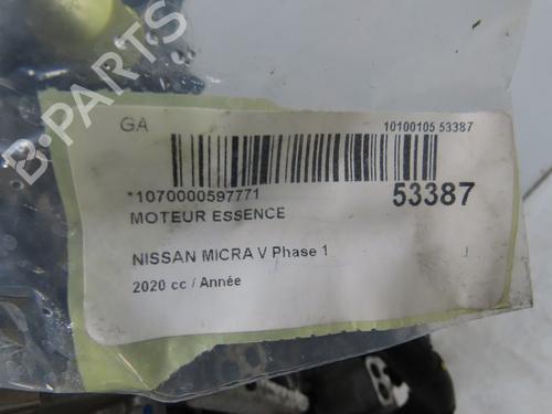 Motor NISSAN MICRA V (K14) 1.0 IG-T 100 (101 hp) 28828694