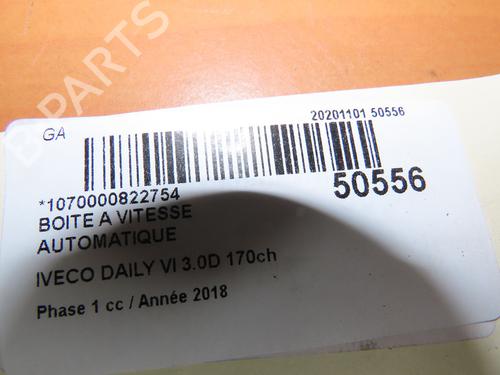 Used Gearbox Gearbox IVECO DAILY VI Platform/Chassis 35S18, 35C18, 40C18, 45C18, 50C18, 60C18, 65C18, 70C18 (179 hp) 40162912 40162912