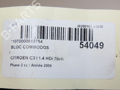 Used Steering column stalk CITROËN C3 I (FC_, FN_) 1.4 HDi (68 hp) 29441714